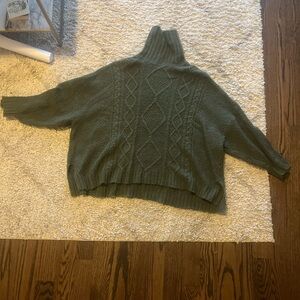 Green Aerie turtleneck sweater XXL
